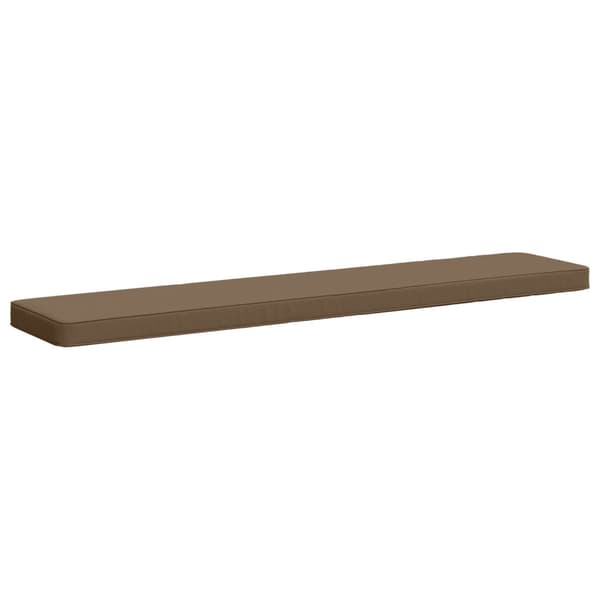 2-delade Bänk Kuddar VUGHT 2 st 100% Polyester Taupe