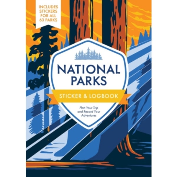 National Parks Sticker & Logbook (häftad, eng)