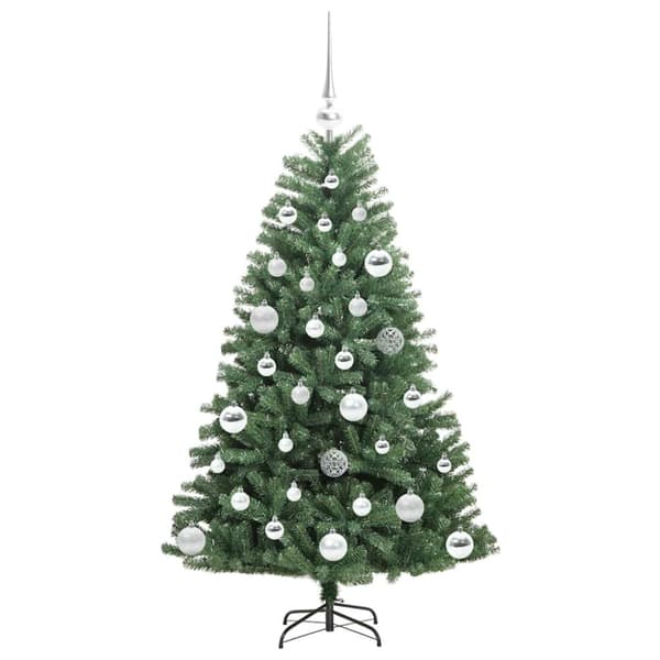 Plast Hingad Julgran Grön 120 cm PVC och metall