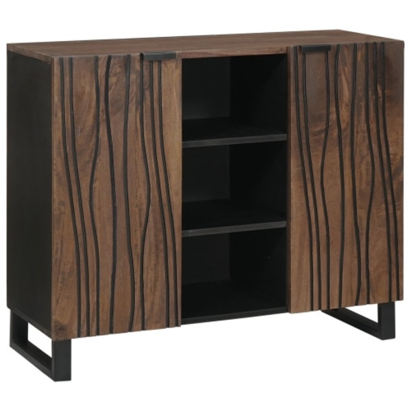 Sideboard 90x33.5x75 cm Massivt trä Mangoträd