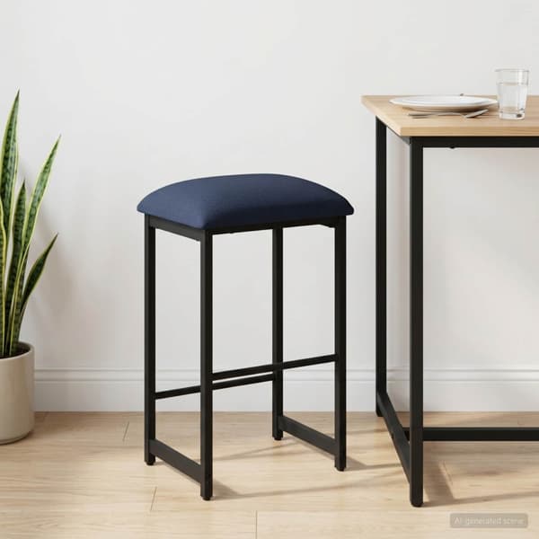Barpall Blå 40 x 32 x 74 cm Konstruerat trä