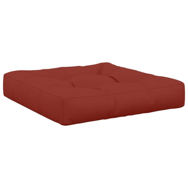 1-delad Sittdyna VIANEN 100% Polyester Röd 60 x 60 x 12 cm