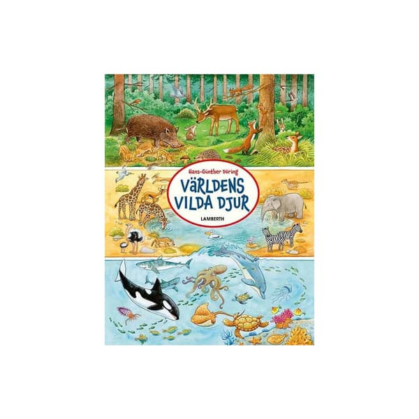 Världens vilda djur (bok, board book)