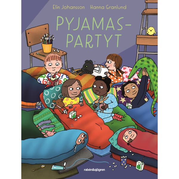 Pyjamaspartyt (inbunden)