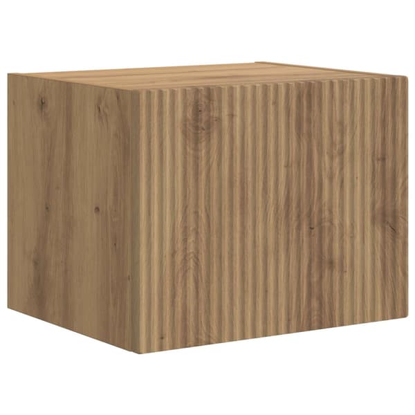 TV väggskåp set Väggmonterad 6 pcs Artisan Ek
