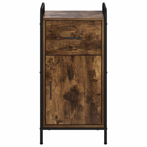 Sideboard Rökt ek 97 x 33 x 81 cm Konstruerat trä