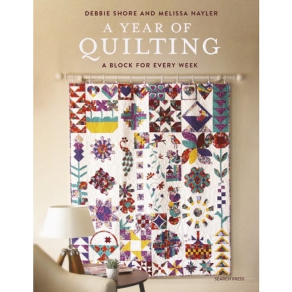 A Year of Quilting (häftad, eng)