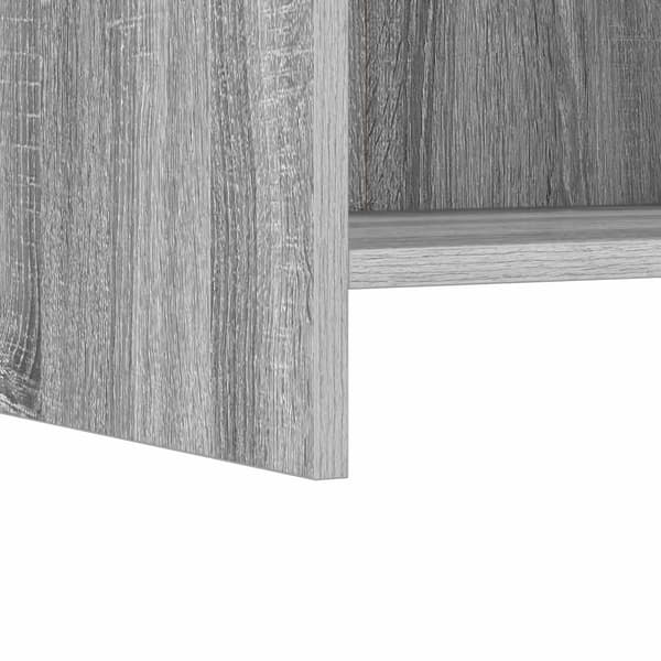 Sängbord 2 pcs Grå Sonoma 40 x 30 x 60 cm Konstruerat trä