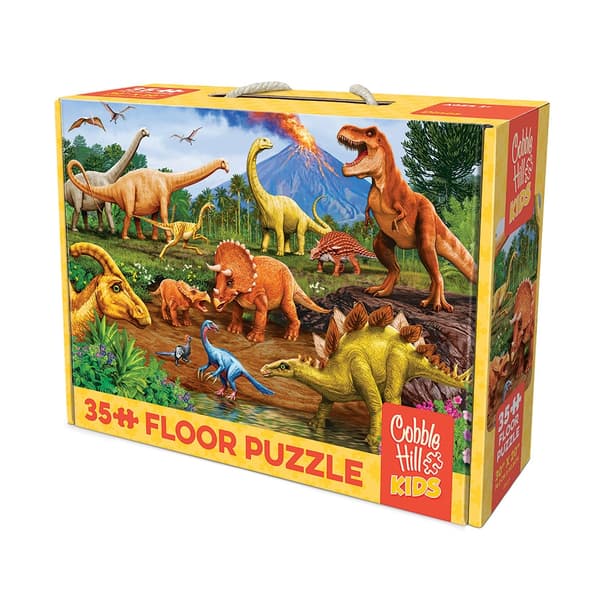 Dinos, Pussel, 35 bitar, Cobble Hill