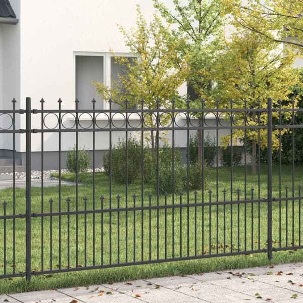 Spikring stängsel Horst Svart
