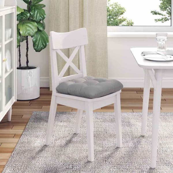 Sittkuddar 4 pcs Moln Grå 45 x 45 x 12 cm tyg