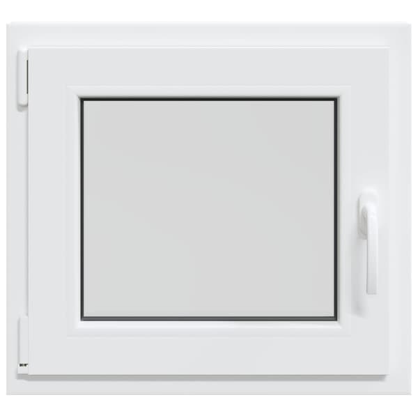 Källarfönster RISOR 60 x 55 cm PVC och glas