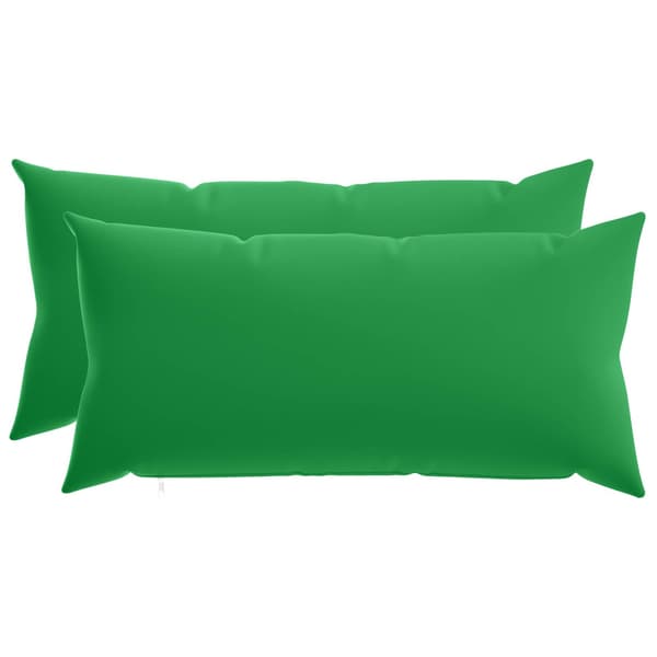 Kudde med kudde HEERLEN 2 st Grön Polyester