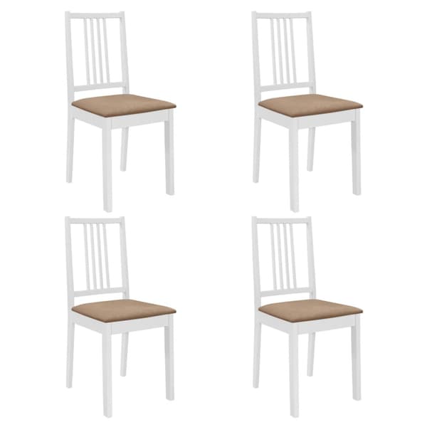 Matgrupp 5 delar MDF vit