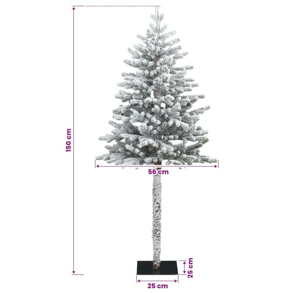 Plast Hingad Julgran 150 cm 150 LED-lampor Varmvit