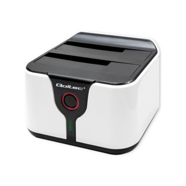 Qoltec - HDD / SSD dockningsstation - SATA 6Gb/s - USB 3.0