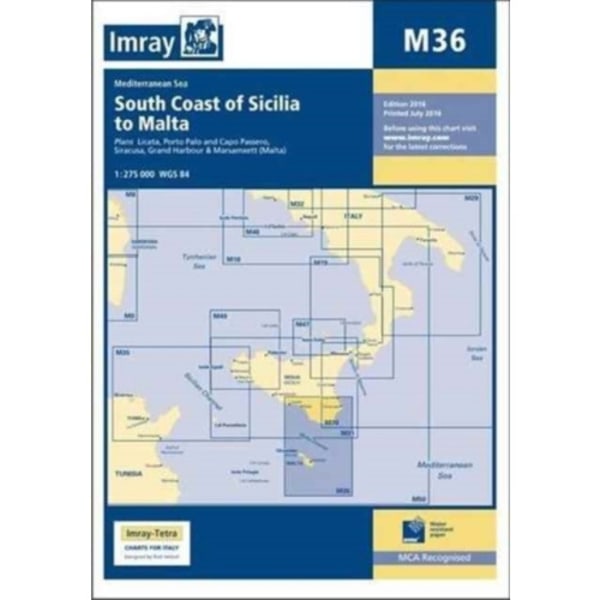 Imray Chart M36 (häftad, eng)