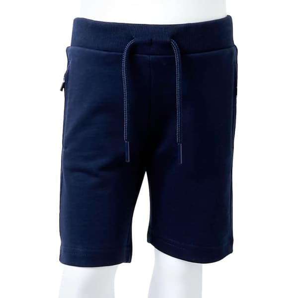 Barnshorts marinblå 116