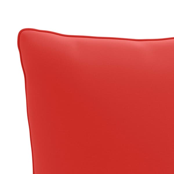 4-delad ryggkudde PUTTEN 4 st 100% Polyester Röd