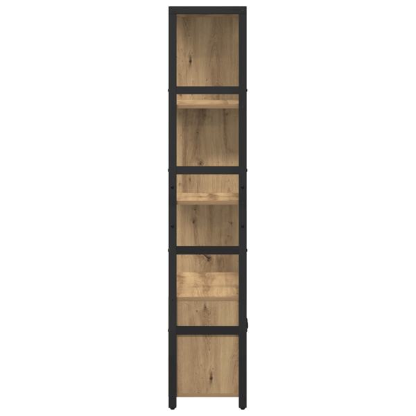 Hyllsystem Artisan Ek 80 x 30 x 155,5 cm Konstruerat trä