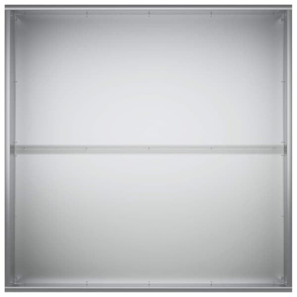 Trädgårdsplanterare 2 st Silver 60 x 60 x 40 cm
