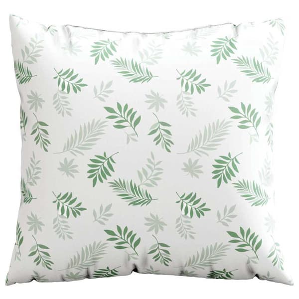 Spridda Kuddar Löv 4 pcs Bladmönster 40 x 40 cm Polyester Tyg