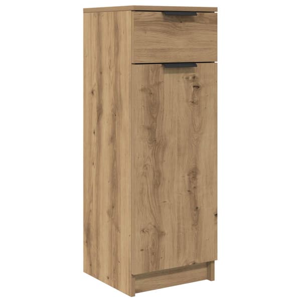 Badrumsmöbelset med låda 3 pcs Artisan Ek Konstruerat trä