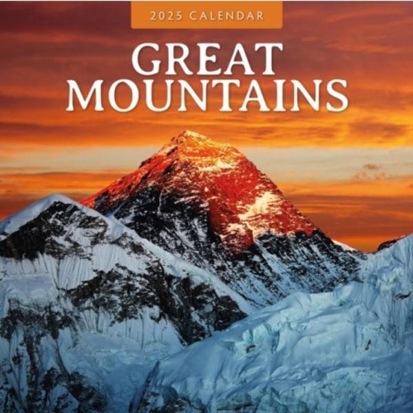 Great Mountains 2025 Square Wall Calendar (häftad, eng)