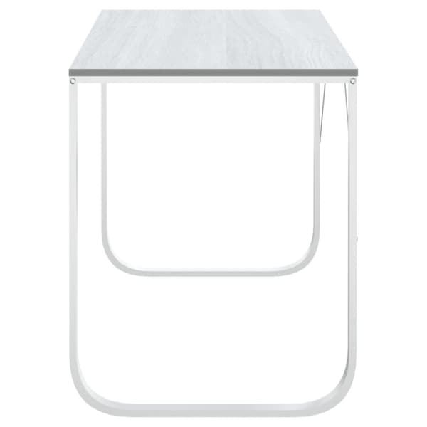 Datorbord vit 110x60x73 cm spånskiva