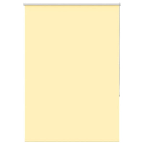 Rullgardin mörkläggningsgul 90x130 cm tygbredd 85,7 cm