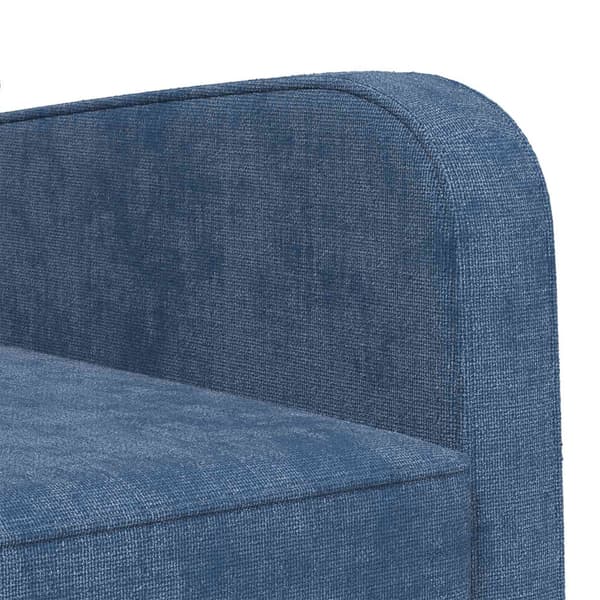 Fåtölj Blå Chenille