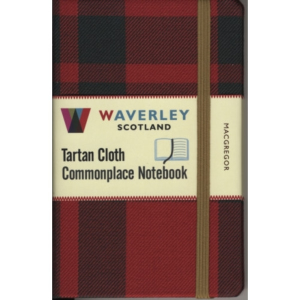 Waverley (M): MacGregor Tartan Cloth Commonplace Notebook (inbunden, eng)