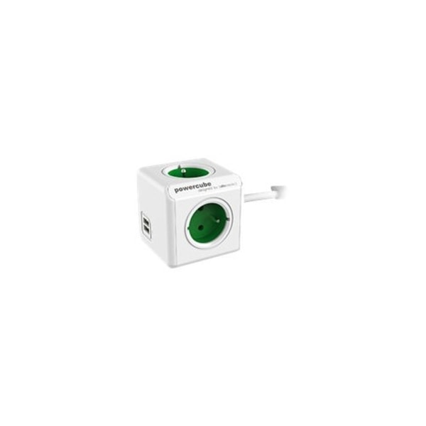 Allocacoc PowerCube extended usb - kraftdistributionsenhet