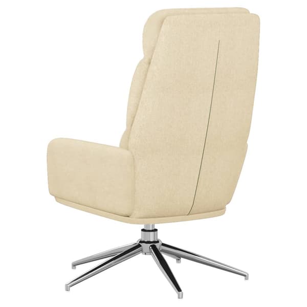 Vilstol gräddvit tyg