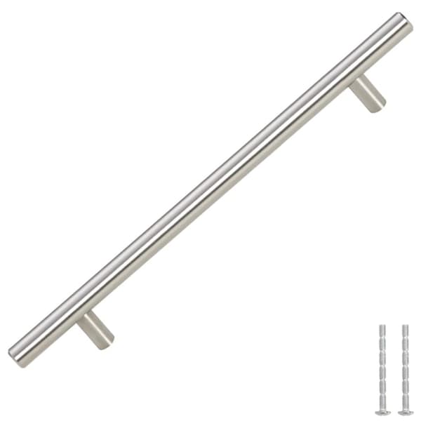 Skåphandtag 5 st silver 192 mm rostfritt stål