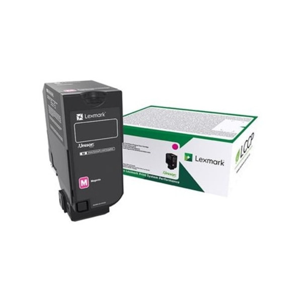 Lexmark - magenta - original - tonerkassett - LCCP, LRP