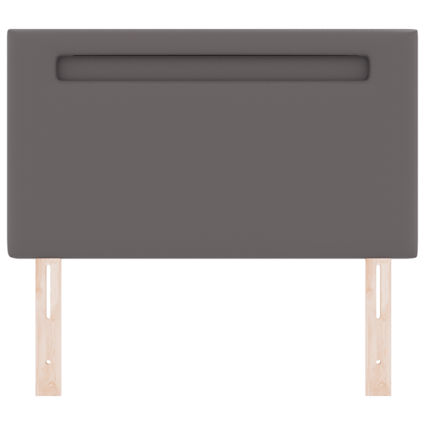 LED huvuddyna Grå 100 cm Konstläder