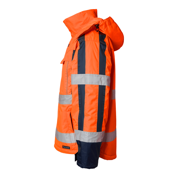 5317 Jacket Fluorescent orange/navy Unisex
