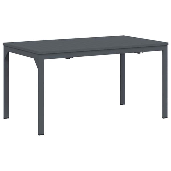 Trädgårdsmöbelset 7 pcs Antracit Pulverlackerad stål