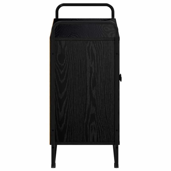 Sideboard Svart ek 68 x 35 x 75 cm Konstruerat trä