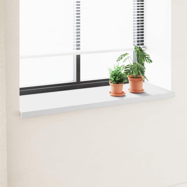 Fönsterbräda Vit 120 x 50 x 4,5 cm PVC