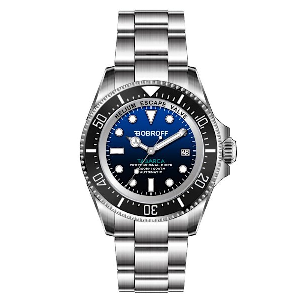 BOBROFF BF003 - Automatic Herr (44MM)