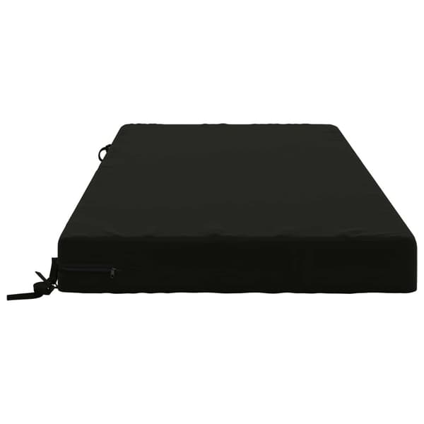Sittkudde SOEST 100% Polyester Svart 120 x 80 x 10 cm