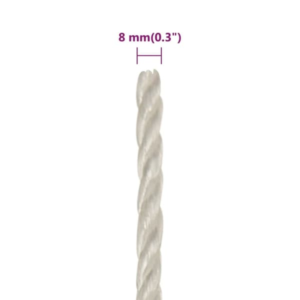 Rep Vit 8 mm 50 m polypropylen