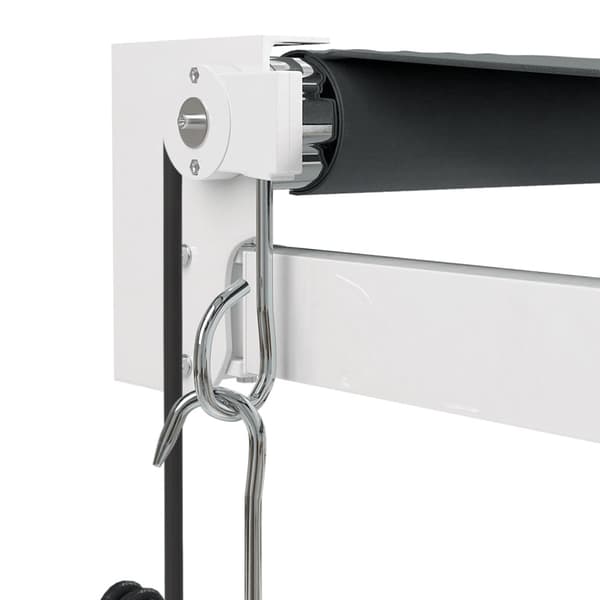 Automatisk infällbar markis antracit 3,5x2,5 m