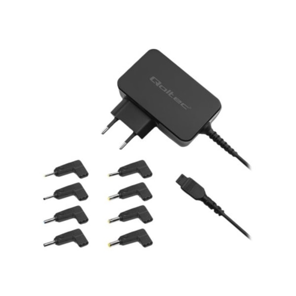 Qoltec - strömadapter - 45 Watt Svart