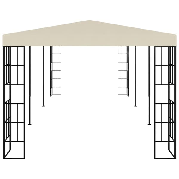 Paviljong 3x6 m gräddvit