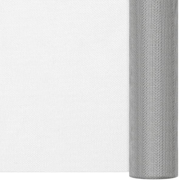 Insektsnät rostfritt stål 80x2000 cm silver