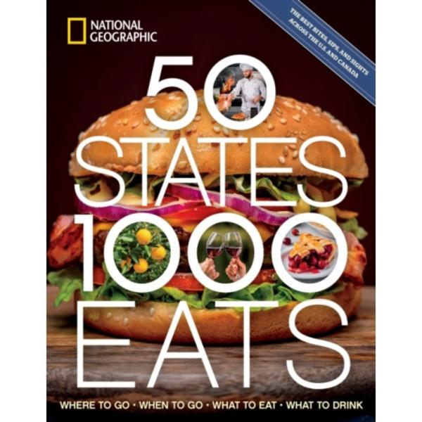 50 States, 1,000 Eats (häftad, eng)