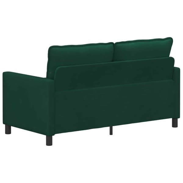 Soffa Mörkgrön 156 x 81 x 87,5 cm Sammet